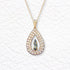 Pakabukas "Atlantis (Sidabrinė Naktis)" su Swarovski™ kristalais